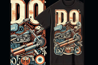do t shirt cartoon graffiti logo vector illustration design