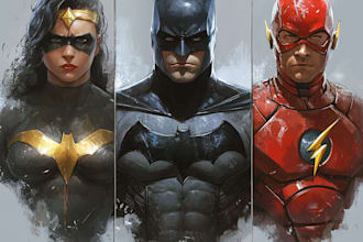 be your comic books artist