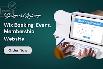 integrate wix booking, wix event, and wix membership to your website