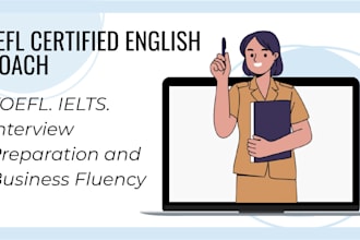 coach you in english fluency for business and exam success