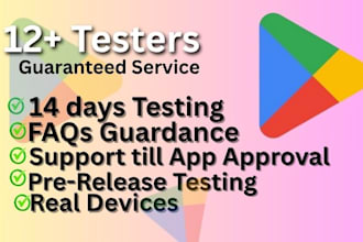 manage google play beta app reviews with 12 to 20 real testers