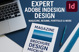 design ebook, indesign magazines, indesign brochures, books, flyers, newsletters