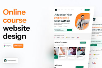 create online course website, elearning platfrom and marketplace at low price