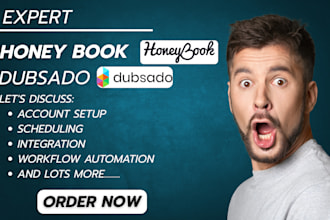 setup honeybook automations, dubsado and workflows