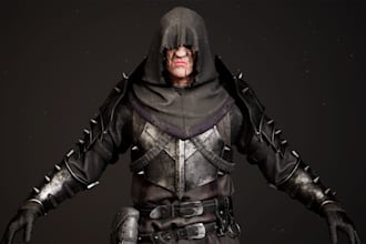 unity game 3d character, aaa 3d model, texture, ue5 mannequin rig, 3d animation
