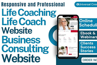build life coaching website business consulting website life coaching website
