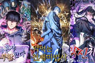 design webtoon cover webnovel webcomic, light novel graphic novel, comic cover