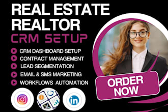 setup realtor tenx propertyguru edgeprop hubblehq movechannel proptiger mls crm