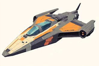 do sci fi horror and fantasy scene concept art illustrations