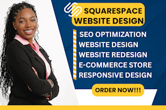 build, design, redesign and develop your squarespace business website