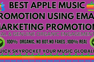 do best apple music promotion using email marketing campaign