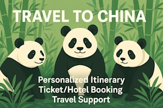 be your china travel consultant for trip planning hotels and tours
