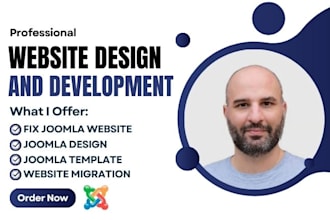 convert, migrate drupal joomla website to wordpress website, fix joomla issues