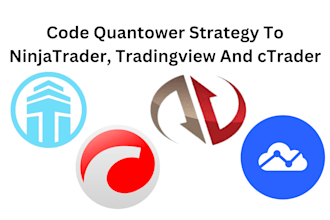 code quantower strategy to ninjatrader, tradingview and ctrader