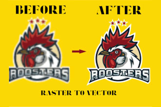 convert logo to vector file, png to vector, and convert to vector
