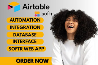 setup airtable, airtable make com automation, glide app, softr, airtable crm