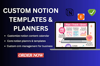 create a notion dashboard for creators to plans post,track and analyze growth