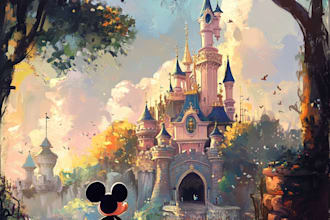 create disney cartoon from your pet