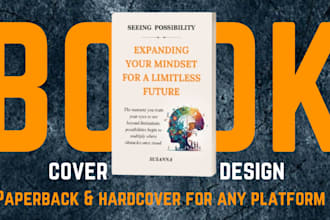 create an eye catching KDP, ebook, and paperback cover design