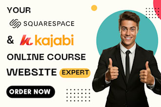 edit squarespace course kajabi course sqarespace online course creation