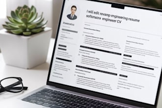 edit revamp engineering resume data science resume software engineering cv