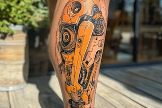 create any design in traditional tattoo or old school style
