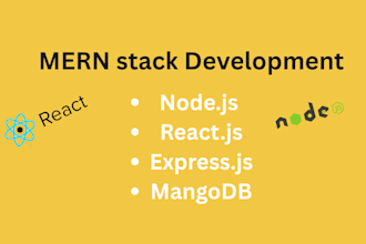 develop custom mern stack website