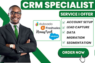 setup freshsales honeybook automation dubsado workflow salesforce integration