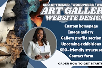 art gallery website, exhibition website, museum website, gallery booking site