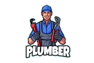 create exclusive and marvelous plumber logo design