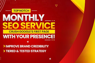 build monthly off page SEO service using authority white hat dofollow backlink
