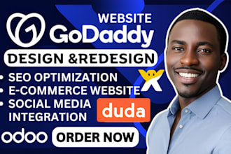 godaddy website design godaddy website redesign develop godaddy ecommerce store