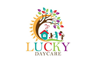 do childcare, daycare, school, education ,kids logo design