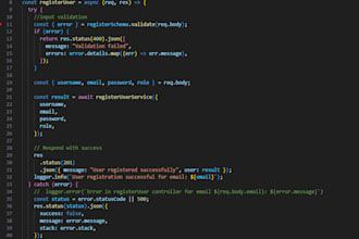 build rest api backend with nodejs express and mongodb