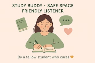 notes summarizing and study buddy support