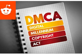 report the infringing content from reddit under dmca