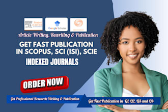 write rewrite publish article in ssci scie scopus indexed peer reviewed journal