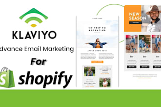 setup klaviyo email marketing shopify ecommerce email flows