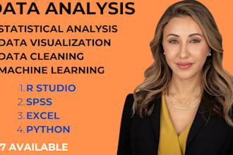 do all statistical data analysis in r, spss, stata, python