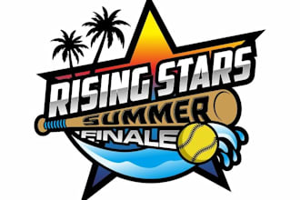 design good looking softball logo