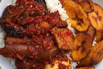 teach you how to prepare sweet rice and stew