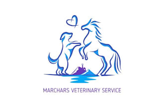 design aesthetics new vet practice logo