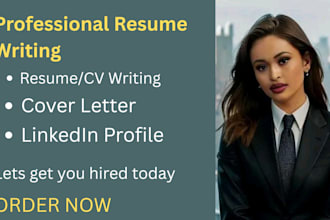 deliver ats friendly resume, cover letter, linkedin profile