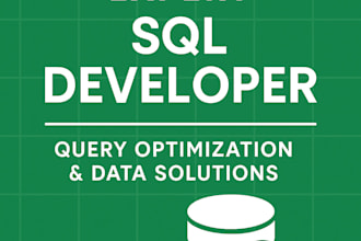 write and optimize complex sql queries for your database
