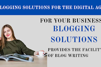 provide SEO blog writing and website copywriting  as a content writer