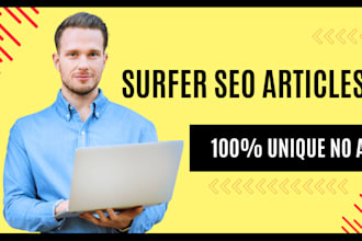write and improve surfer SEO article or blog post