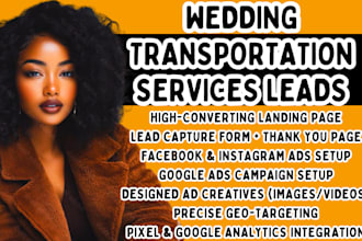 wedding transportation leads limo leads wedding shuttle leads wedding car rental