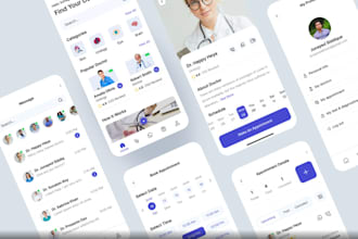 develop doctor booking app, telemedicine app, telehealth app