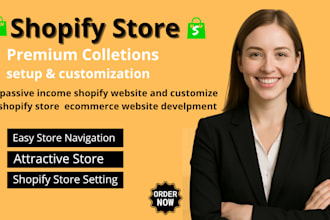 create easy to navigate shopify optimized product collection and categories