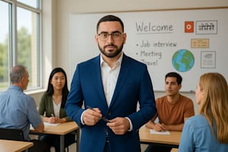 coach business english, sales psychology and interview prep
